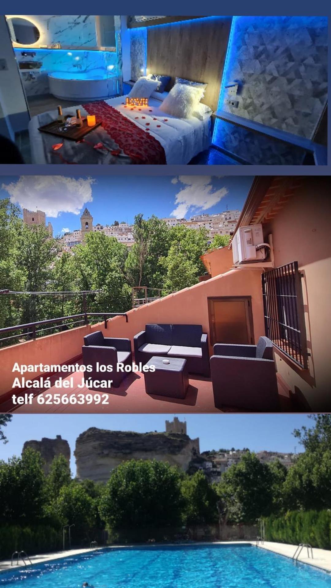 Apartamentos Los Robles Алькала-дель-Хукар Экстерьер фото